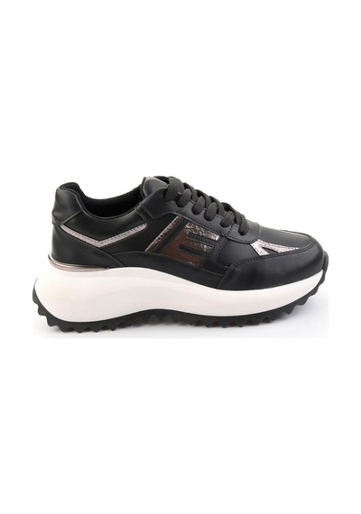 Bambi Siyah Kadın Sneaker K01791072909 Siyah