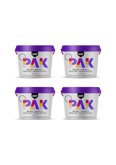Selsil Pak Genel Amaçlı Mucize Temizleyici 4 x 500 G