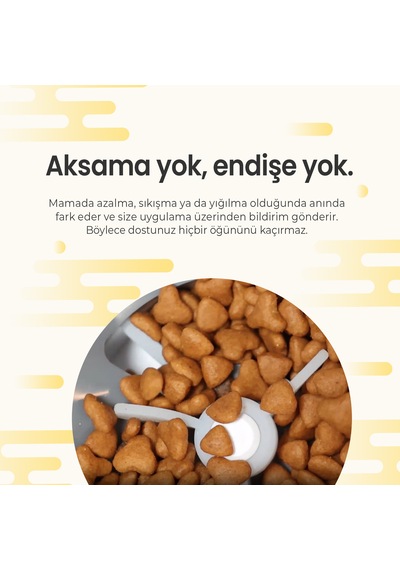 Haustier Fw3 Beyaz Akıllı Mama Kabı, Kedi Su Pınarı Akıllı Beslenme İstasyonu 2 Li Set