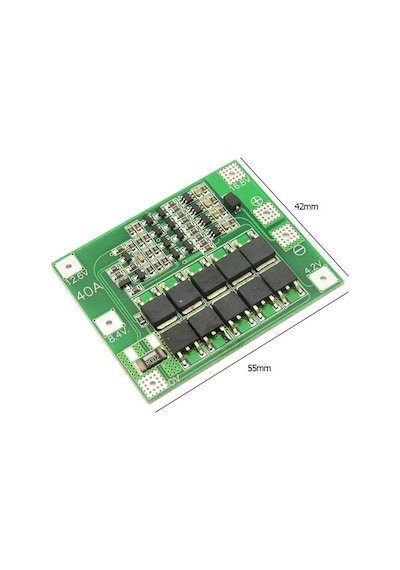 4S 40A Standart Versiyon 18650 Bms Lityum Pil Şarj Koruma  Devresi