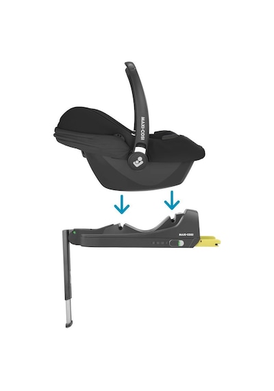 Maxi-Cosi Cabrio Fix I-Size ADAC'lı Bebek Oto Koltuğu ve Ana Kucağı 0 - 13 kG Essential Black