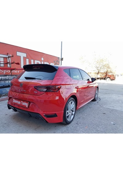 Seat Leon ( Tdı) Aero Arka Tampon Eki----fibersan Tuning