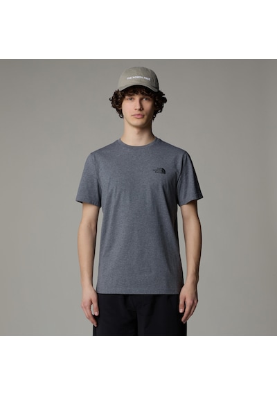 The North Face M Ss Simple Dome Tee Erkek T-shirt-29938 Açik Gri