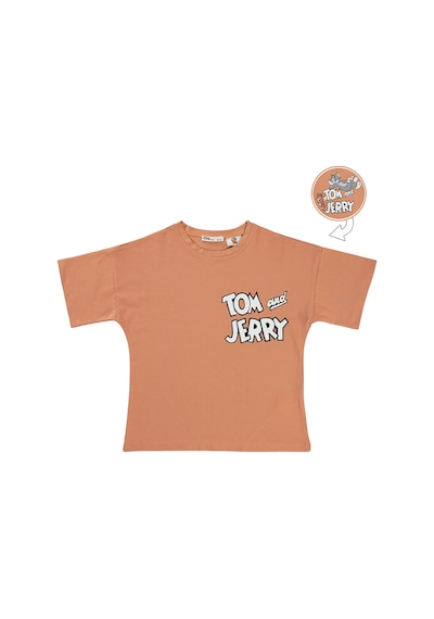 Tom And Jerry Kız Çocuk Tişört 6-9 Yaş İtalyan Kili 18849177424s2 Turuncu