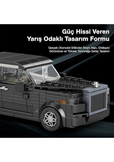 Reobrix Creator 790 Rolls Royce Cullinan Suv Araba Yaratıcı Yapı Blok Seti Building Blocks - 480 Parça