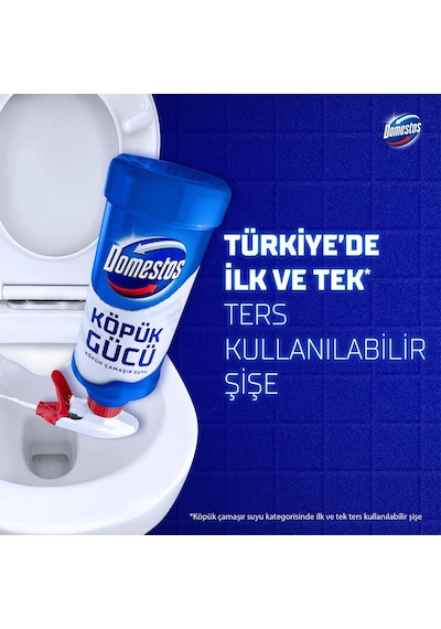 Köpük Gücü Köpük Çamaşır Suyu Beyaz Sabun 450 Ml X3 Tekli