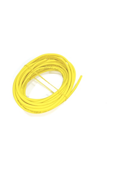 4mm 5metre Yanmaz Silikon Kablo Sarı Renk 1 Adet