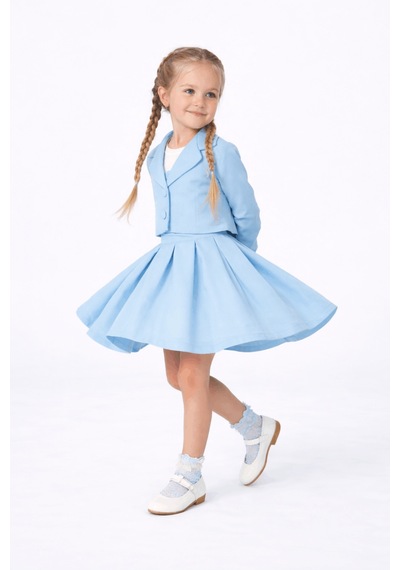 Turuncu Gardrop 3-6 Yaş Premium Ceketli Etekli Çantalı Kız Çocuk Takım Bebe Mavi Bebe Mavi Turuncu Gardrop 3-6 Yaş Premium Ceketli Etekli Çantalı Kız Çocuk Takım Bebe Mavi Bebe Mavi