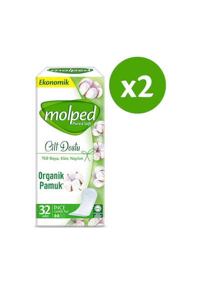 Molped Pure&Soft Günlük Pedi 64 Adet
