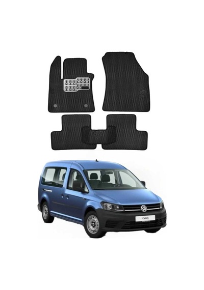 Volkswagen Caddy 2011-2020 Uyumlu Araca Özel Yeni Nesil Oto Paspas