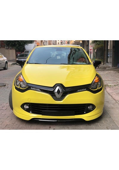 Renault Clio 4 Makyajsız Ön Ek 2 Parça Plastik