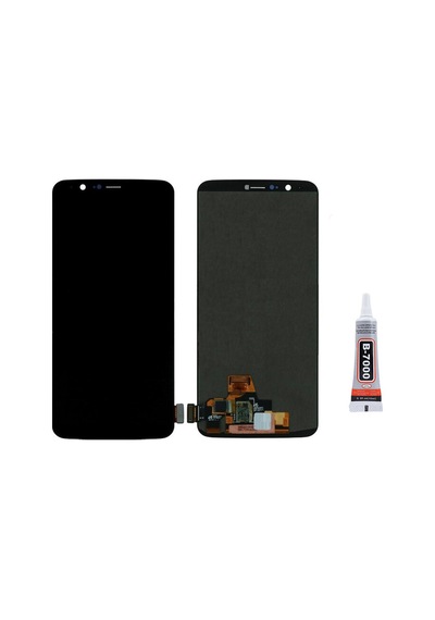 Oneplus 5t Oled Ekran Lcd Dokunmatik B7000 15ml Yapıştırıcı İle Beraber Yc