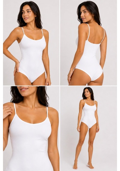Yıldız Premium Seri Kadın Pamuklu Likralı Ekstra Esnek Nefes Alan Kumaş Kancalı Beyaz Body/atlet Yıldız Premium Seri Kadın Pamuklu Likralı Ekstra Esnek Nefes Alan Kumaş Kancalı Beyaz Body/atlet