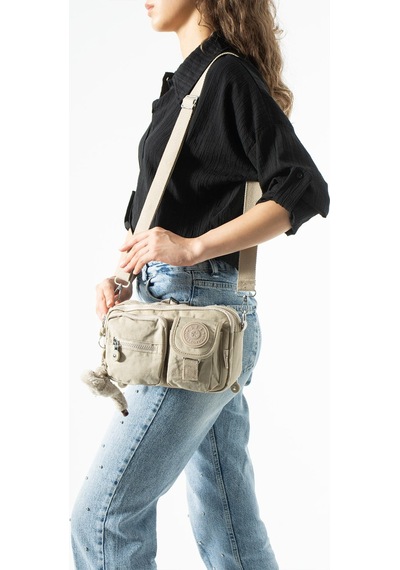 571 Collections Çok Fonksiyonel, Omuz, Göğüs Ve Bel Çantası Bej Model: 571-6v