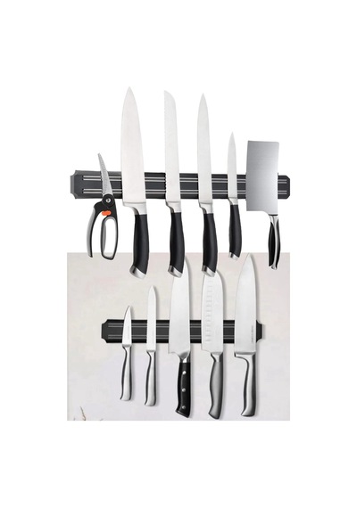 Mıknatıslı Bıçak Tutucu Metal Alet Tutucu Bıçak Askısı 33 Cm Renkli