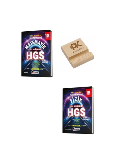 Kafadengi 10. Sınıf Hgs Matematik Ve Fizik Tema Fasikülleri + Telefon Standı