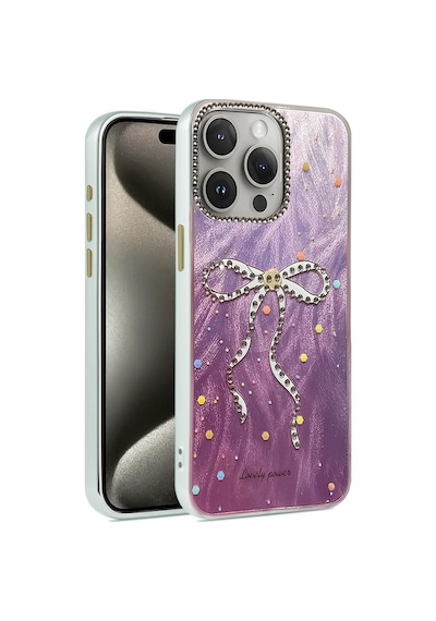Newface - 694 - Apple iPhone Uyumlu 15 Pro Max Kılıf Blade Aynalı Desenli Kapak - - Csmo-tex - Desen 1