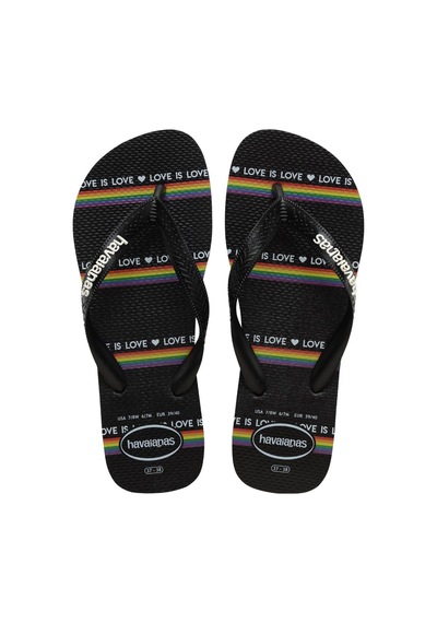 Havaianas Kadın Top Pride Siyah Parmak Arası Terlik-14523