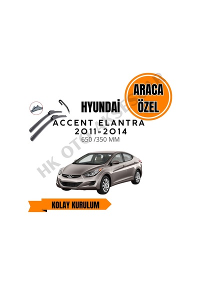 Hyundai Elantra 2011-2014 Araca Özel Silecek