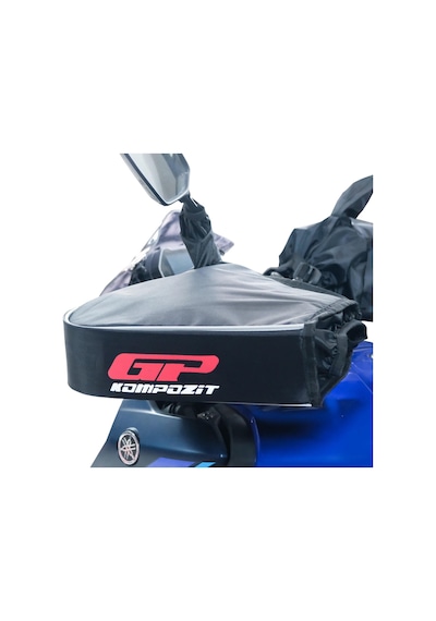 GP Kompozit Universal Naked / Max Scooter El Korumalı Rüzgarlık Siyah