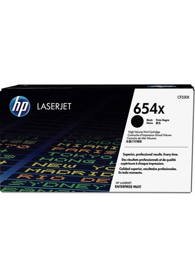 Hp 654X-CF330X Siyah Toner,M651dn