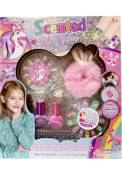 Tokidas Scented Fashion Manicure Suite - Kokulu Moda Manikür Seti