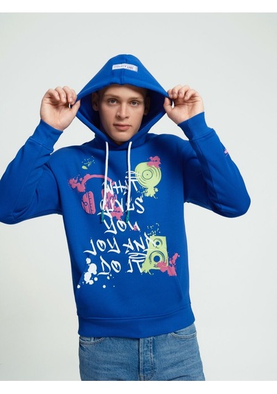 LOFT Oversize Erkek Sweatshirt Lf2034228 Q1.v1 Mavi
