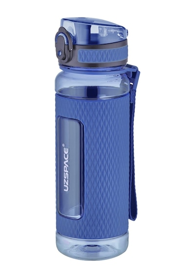 Uzspace Fiftyfifty 520ml Tritan Su Matarası Silikon Korumalı Kaydırmaz Gövde 001