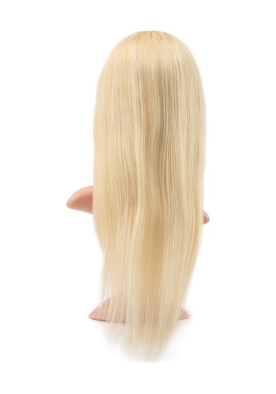 Gerçek Front Lace Düz Platin Tül Peruk / 55/60cm - Temz-896460 Renkli
