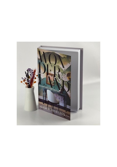 Kitap Görünümlü Dekoratif Kutu, Wonderland - Dvdktpkt013