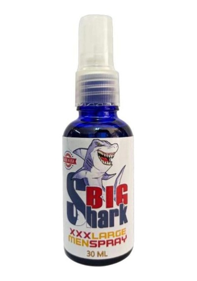 Big Shark Xxl Erkekler Için Kalın Ve Boyutlandırıcı Etki Büyütme Sprayı 30 Ml