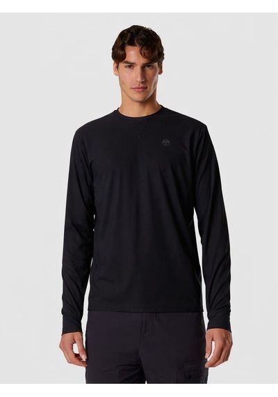 North Sails Uzun Kollu Erkek T-shirt-33479 Siyah