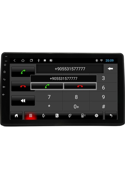 Govimaks Ford Transit Custom 2019-2023 Uyumlu 8 Gb Ram 128 Gb Hafıza Androıd Multımedıa Teyp 10.1"