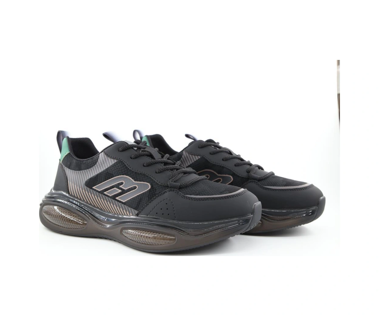 Marcomen Forty Four 22612 Siyah Erkek Sneakers Siyah
