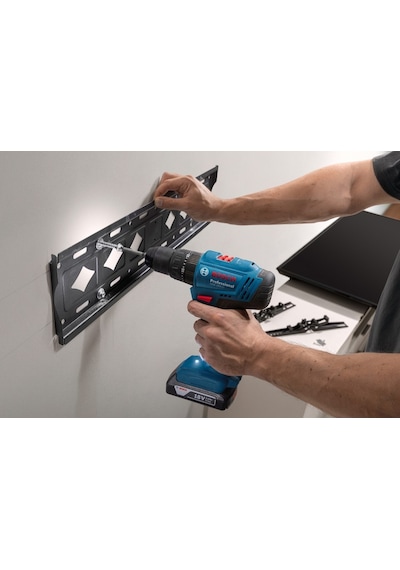 Bosch GSB 183-lı 2AH Tek Akülü Darbeli Matkap + 103 Parça Matkap Ve Vidalama Ucu Seti + Mavi Sırt Çantası