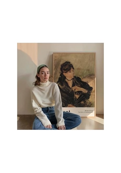Manet Çerçevesiz Poster, Modern Dekoratif Çerçevesiz Poster, Tablo, Manet-2, 21 X 30