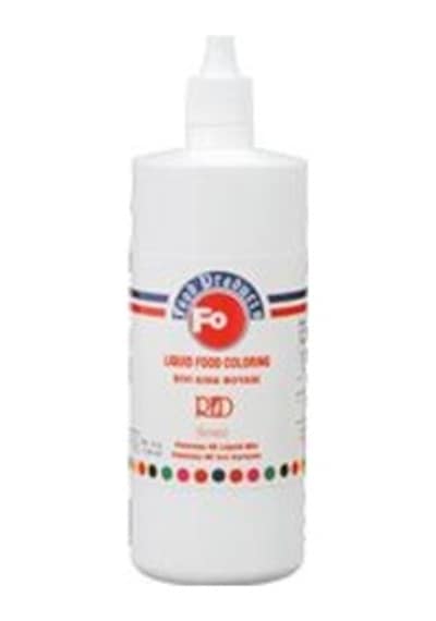 Fo Kırmızı Sıvı Gıda Boyası 260 ML