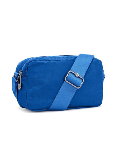 Kipling Kıplıng New Milda Küçük Boy Omuz Çantası Mavi Satın Blue Mavi