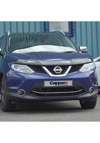 Cappafe Nissan Qashqai Ön Kaput Koruma Rüzgarlık 4Mm Abs 14-16