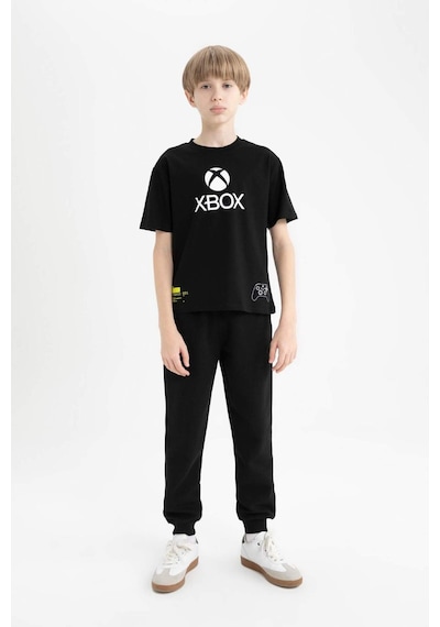 DeFacto Erkek Çocuk Xbox Bisiklet Yaka Kısa Kollu Tişört D9562A825SMBK81