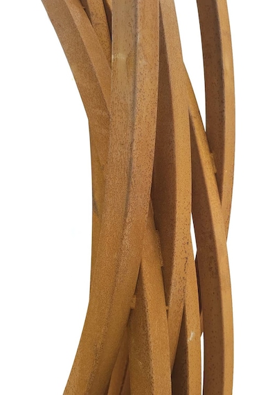 Corten Dekoratif Bahçe Heykeli