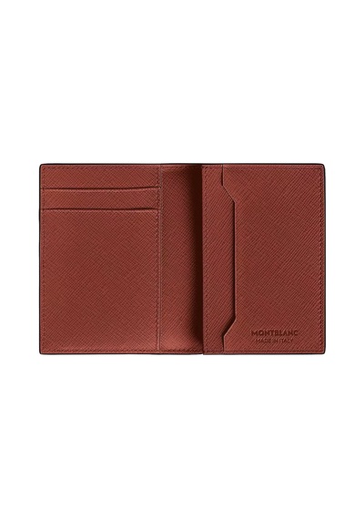 Mont Blanc Montblanc Sartorial Deri 4 Bölmeli Kartlık 223045 Kırmızı