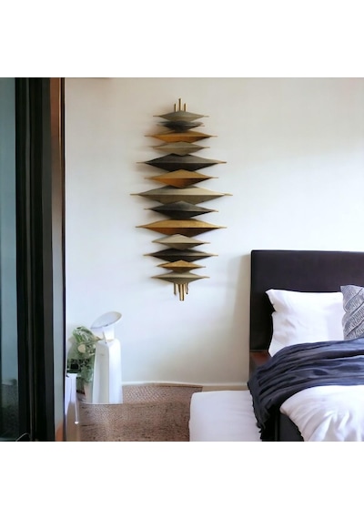 T.concept Dekoratif Şık Metal Duvar Aksesuarı 140 Cm
