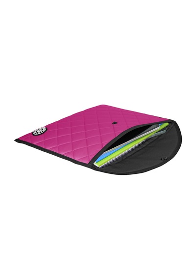 Jacbag Snap Folder Soft A4-kapitone Çıtçıtlı Dosya A4 Çıtçıtlı-soft Pembe Tek Renk