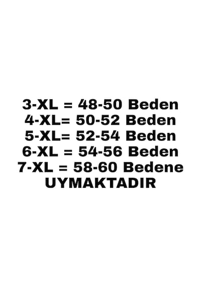 5 Adet Büyük Beden Erkek Boxer Erkek Iç Giyim Battal Beden Boxer Antrasit