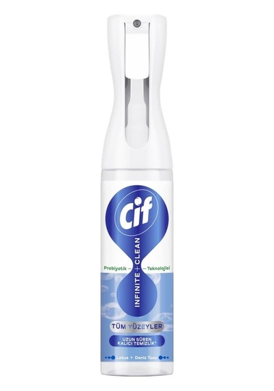 3 Adet Cif Infinite Clean Sprey Lotus + Deniz Tuzu 280 Ml Diğer