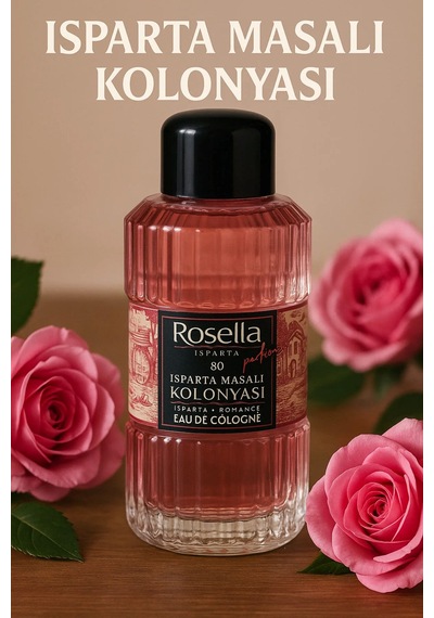 Rosella Isparta Masalı Parfümlü Krem Kolonyası Cam 220 Ml