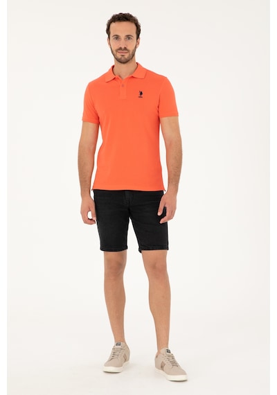 U.s. Polo Assn. Erkek Siyah Şort Jean 50288957-dn0027 Black