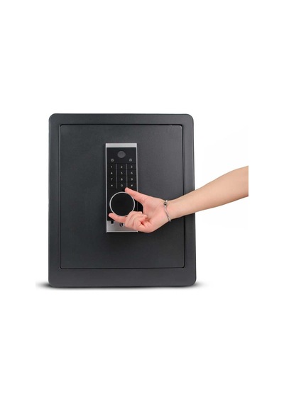 Hegı Elektronik Şifreli Çelik Para Kasası 45x38x32 Cm-26872