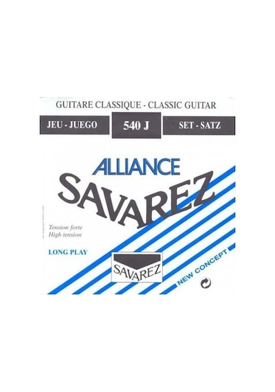 Savarez 540J Alliance Hard Tension Classic Blue Klasik Gitar Teli